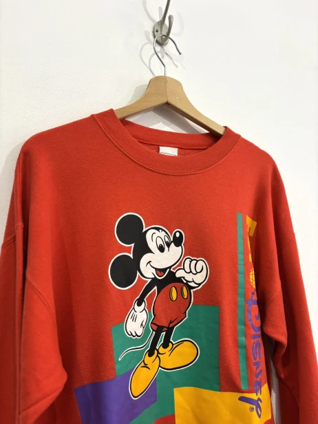 czerwona-bluza-myszka-miki-disney-vintage-przód.JPEG